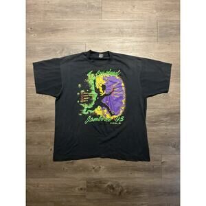 Vintage Boy Scouts Of America 1993 Jamboree T-Shirt 2XL Fun Party Single Stitch